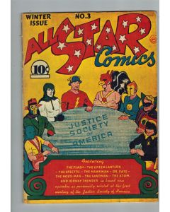 All Star Comics (1940) # 3 Reprint (4.5-VG+) (2469809) Don Maris & Alan Light, 1st JSA