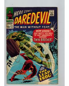 Daredevil (1964) #  25 UK Price (6.0-FN) (2237712) 1st Leap Frog, 1st Mike Murdock