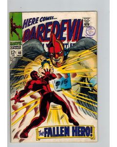Daredevil (1964) #  40 (4.0-VG) (1022135) Lower staple centerfold detached, water damage