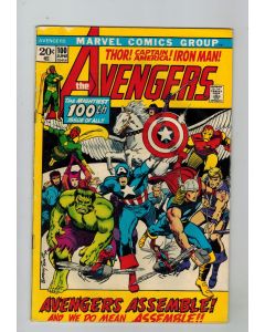 Avengers (1963) # 100 (5.0-VGF) (2343383) Staple rust, rust migration, Black Knight
