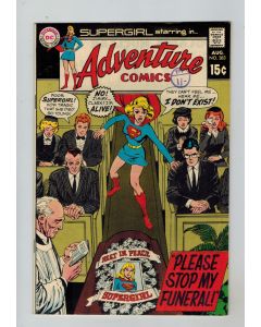 Adventure Comics (1938) # 383 (7.0-FVF) (1137747) Please Stop My Funeral! Supergirl