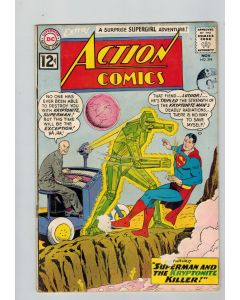 Action Comics (1938) # 294 (5.0-VGF) (2369642) Lex Luthor, Supergirl, Comet