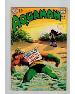 Aquaman (1962) #  45 (5.0-VGF) (1083938) Lower staple centerfold detached