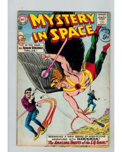 Mystery In Space (1951) #  87 (4.0-VG) (820541) Hawkman, Adam Strange