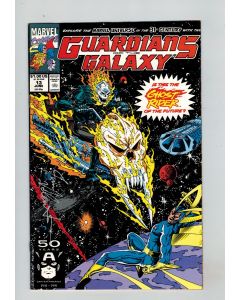 Guardians of the Galaxy (1990) #  13 (8.0-VF) (2449948) Signed by Jim Valentino, 1st Future Ghost Rider