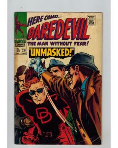 Daredevil (1964) #  29 UK Price (5.0-VGF) (1021909)