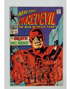 Daredevil (1964) #  41 (4.0-VG) (2343956) Death of Mike Murdock