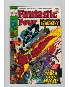 Fantastic Four (1961) #  99 (5.0-VGF) (2039118) Inhumans