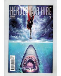 Heroes for Hire (2011) #   5 Cover C 1:15 (9.0-VFNM) (2461803) Jaws Variant