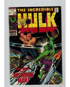 Incredible Hulk (1962) # 125 UK Price (5.5-FN-) (2249104) Absorbing Man