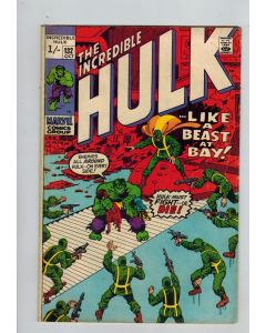 Incredible Hulk (1962) # 132 UK Price (5.0-VGF) (295291) Hydra