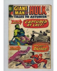 Tales to Astonish (1959) #  61 UK Price (3.0-GVG) (2244772) 1st Glen Talbot