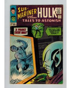 Tales to Astonish (1959) #  72 UK Price (4.5-VG+) (1962547) Sub-Mariner, Hulk, Leader