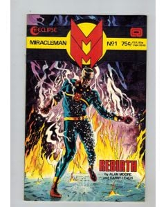 Miracleman (1985) # 1 UK Edition (7.0-FVF) (2423511) Signed (inside) by Alan Moore