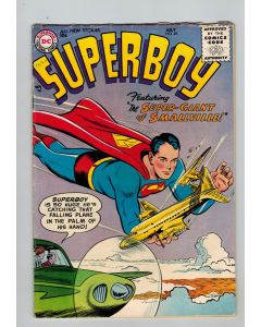 Superboy (1949) #  50 (4.0-VG) (1385933) The Super Giant of Smallville!