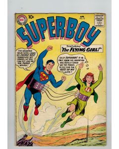 Superboy (1949) #  72 (4.0-VG) (2438522) The Flying Girl of Smallville! Lana Lang
