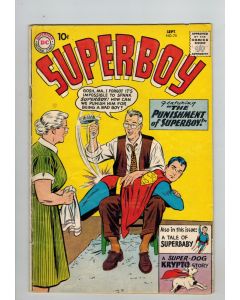 Superboy (1949) #  75 (4.0-VG) (1386428) Spanking cover, Krypto