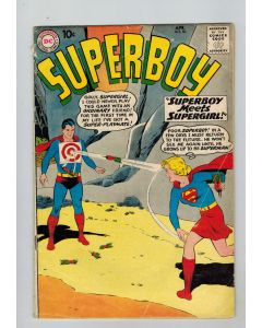 Superboy (1949) #  80 (4.0-VG) (1386510) 1st meeting of Superboy & Supergirl
