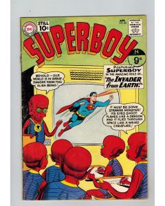 Superboy (1949) #  88 (5.0-VGF) (2438539) The Invader from Earth!