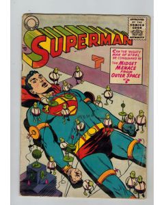 Superman (1939) # 102 (3.0-GVG) (2438553) Top staple detached, 1.5" spine split