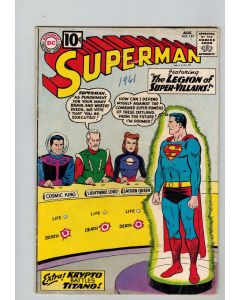 Superman (1939) # 147 (4.0-VG) (1393297) 1st Legion of Super-Villians, Krypto, Titano