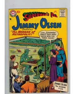Superman's Pal Jimmy Olsen (1954) #  20 (5.0-VGF) (2438614) The Merman of Metropolis!