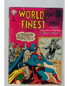 World's Finest (1941) #  89 (3.0-GVG) (1321689) Green Arrow