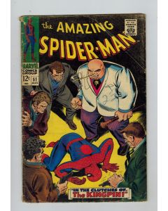 Amazing Spider-Man (1963) #  51 (3.5-VG-) (600655) 2nd Kingpin, 1st Kingpin cover
