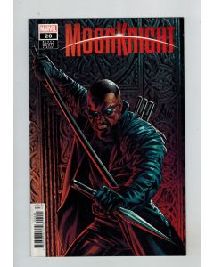Moon Knight (2021) #  20 Cover D (7.0-FVF) Black History Month Blade Variant
