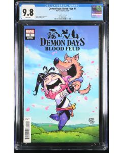 Demon Days Blood Feud (2022) #   1 Young Variant CGC 9.8 (2425973)
