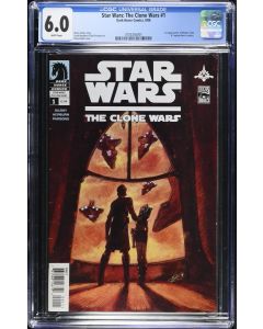 Star Wars Clone Wars (2008) # 1 CGC 6.0 (2425829) 1st appearance Ahsoka Tano