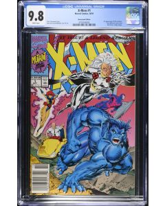 X-men (1991) #   1 Cover A Newsstand CGC 9.8 (2425515) 1st Acolytes Jim Lee