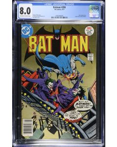 Batman (1940) # 286 CGC 8.0 (2425553) JOKER Appearance