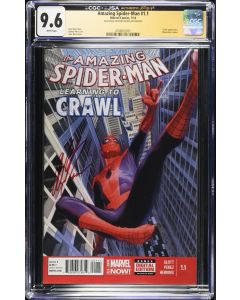 Amazing Spider-Man (2014) # 1.1 CGC 9.6 SIGNED ROSS RED SIGNATURE 7/15