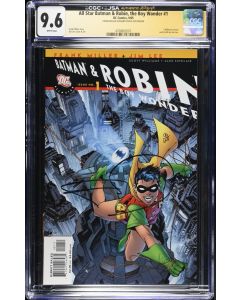 All Star Batman and Robin The Boy Wonder (2005) #   1 B CGC 9.6 SIGNED FRANK MILLER