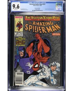 Amazing Spider-Man (1963) # 321 NEWSSTAND CGC 9.6 (606572)