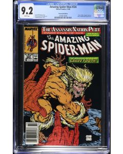 Amazing Spider-man (1963) # 324 NEWSSTAND CGC 9.2 (175197)