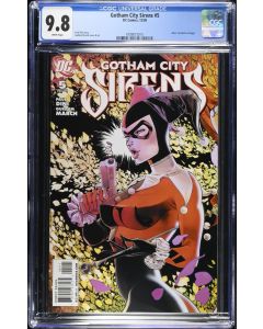 Gotham City Sirens (2009) #   5 CGC 9.8 (600730) Harley Quinn