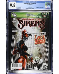 Gotham City Sirens (2009) #  23 CGC 9.8 (2427199) Harley Quinn