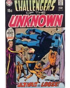 Challengers of the Unknown (1958) #  75 (5.0-VGF) Ultivac