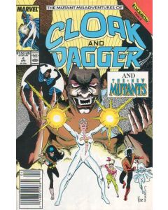 Cloak and Dagger (1988) #   4 Newsstand (8.0-VF) New Mutants Inferno