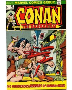Conan the Barbarian (1970) #  25 UK Price (6.0-FN)
