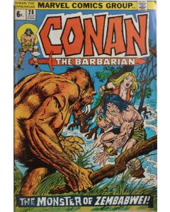 Conan the Barbarian (1970) #  28 UK Price (6.5-FN+)