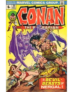 Conan the Barbarian (1970) #  30 UK Price (6.0-FN)