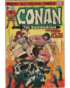 Conan the Barbarian (1970) #  44 UK Price (3.0-GVG) 2" spine split, Red Sonja