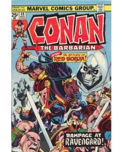 Conan the Barbarian (1970) #  48 (5.0-VGF) Red Sonja, distributor's ink on spine