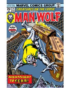 Creatures on the Loose (1971) #  34 (5.0-VGF) Man-Wolf