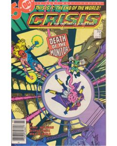 Crisis on Infinite Earths (1985) #   4 Newsstand (7.5-VF-) 1st Lady Quark & female Dr. Light