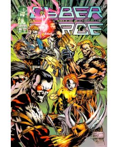 Cyber Force (1993) #  16 (6.0-FN) Tag on back cover