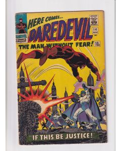 Daredevil (1964) #  14 UK Price (3.0-GVG) (401401) 2,5'' spine split